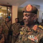 ياسر العطا يدلي بتصريحات خلال لقائه ضباط وضباط صف وجنود بالمدراعات…