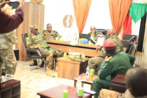 رئيس حركة شباب التغيير والعدالة، يلتقي  برئيس هيئة الأركان بالتحالف السوداني.