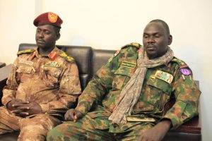 رئيس حركة شباب التغيير والعدالة، يلتقي  برئيس هيئة الأركان بالتحالف السوداني. 