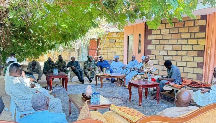 مناوي يجتمع مع اللجنة العليا للمقاومة الشعبية بدارفور من داخل الخرطوم