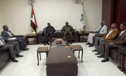 والي الخرطوم يلتقي بمكتبه والي شمال دارفور