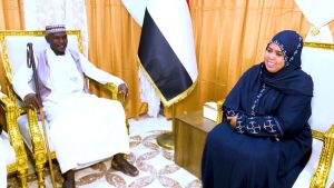 د. نوارة عضو مجلس السيادة تلتقي وفد من قبائل الهوسا والفلاتة والبرنو.. 