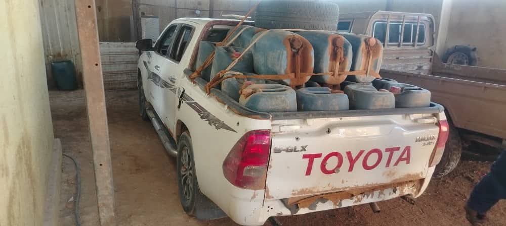 الجهات الأمنية تضبط تهريبات خطيرة بالولاية الشمالية