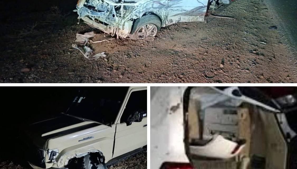 تعرض موكب القائد مصطفى تمبور لحادث سير أثناء اتجاهه لولاية النيل الأبيض