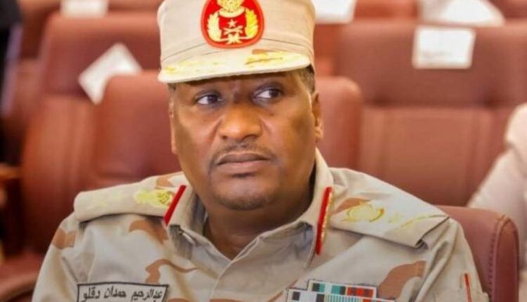 بريطانيا تفرض عقوبات علي قيادات من الدع..م السريع