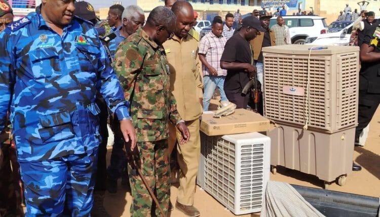 حكومة الخرطوم تدعو المواطنين للتوجه للأقسام لاستلام منهوباتهم