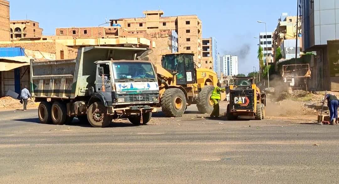 محلية الخرطوم تطلق المرحلة الأولى لتأهيل وسط العاصمة وإزالة مخلفات الحرب