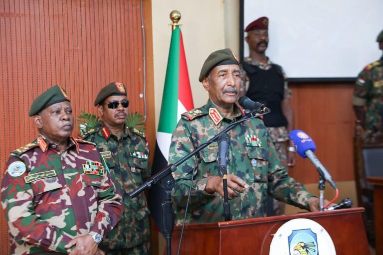 البرهان في كلمة قوية: التمرد إلى زول ولا مجال للتراخي…