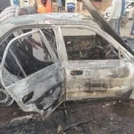 انفجار “قرنيت” يهز وسط ود مدني ويخلف إصابات وتدمير مركبة