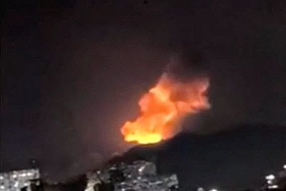 انفجارات عنيفة في العاصمة الفنزويلية كراكاس…