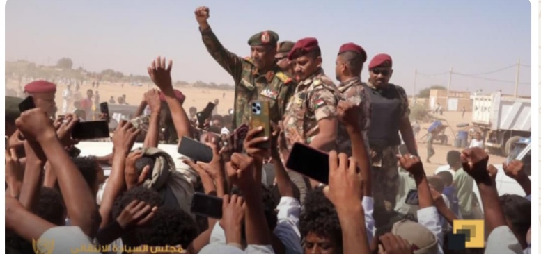 البرهان من (أبو دليق): تكاتف المواطنين مع الجيش يكتب فصول معركة الكرامة