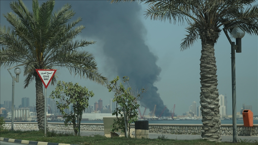 هجوم إيراني واسع يطال عواصم خليجية ومقر الأسطول الخامس