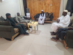القائد الدكتور خالد ثالث رئيس حركة شباب التغيير والعدالة السودانية يلتقي القائد موسى هلال رئيس مجلس الصحوة الثوري 